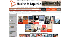 Desktop Screenshot of librairiedebagatelle.com